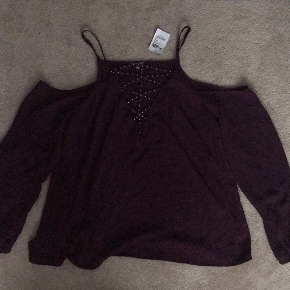 Open Shoulder Shirt